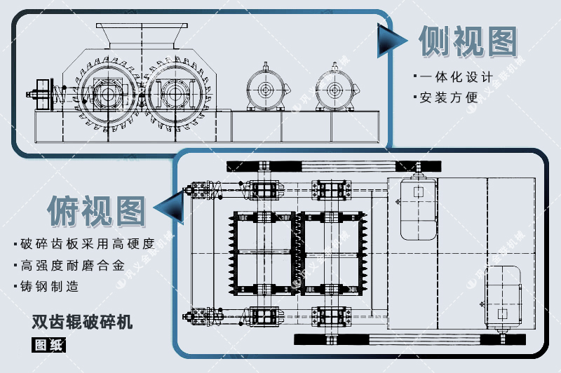 雙齒輥破碎機|2PGC齒輥式破碎機|廠家提供價格|圖片,原理/型號參數